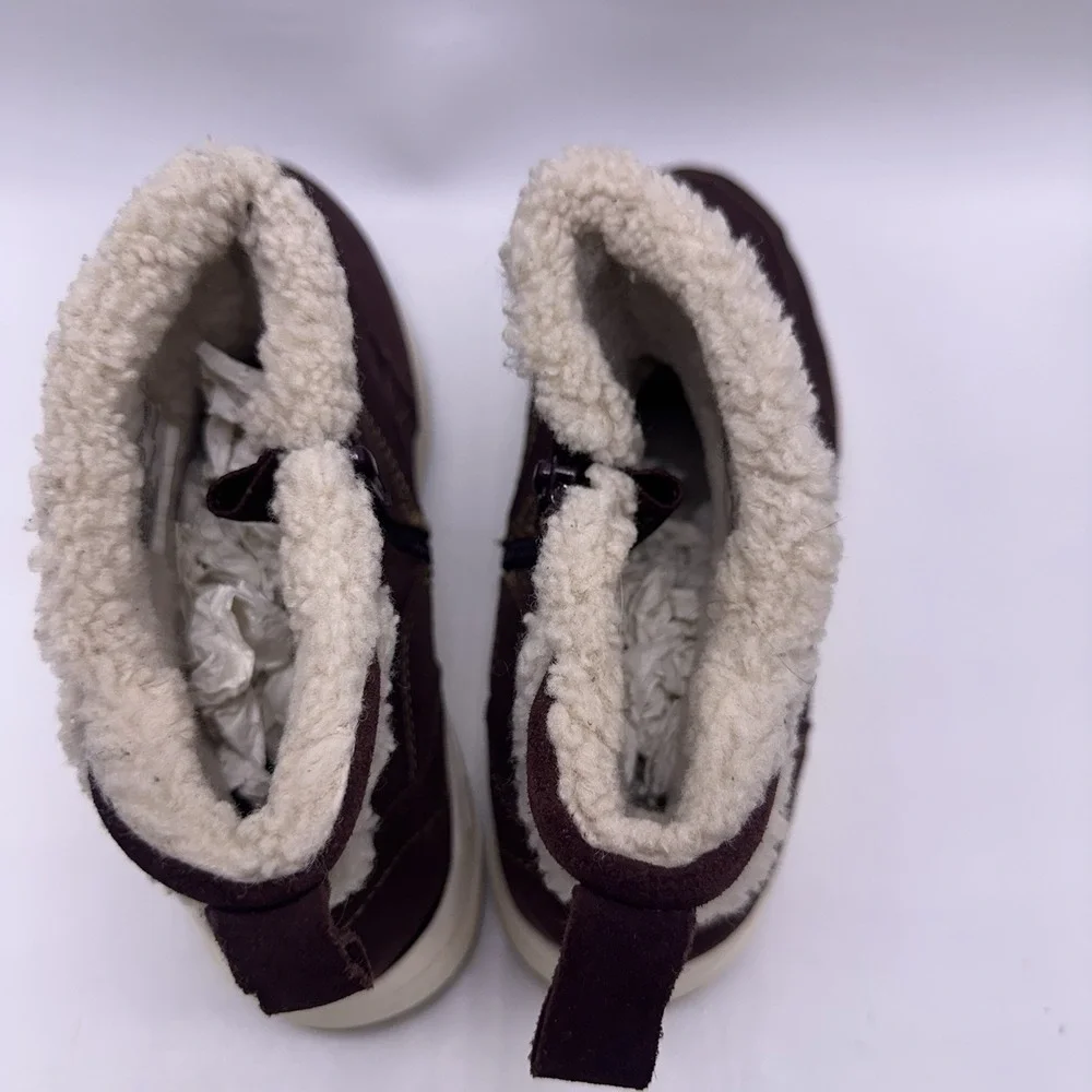 Earth Journey Verve Suede Waterproof Winter Boots Burgundy Maroon Women's 9 M